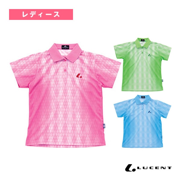 [ルーセント テニスウェア（レディース）] ゲームシャツ レディース XLP-464