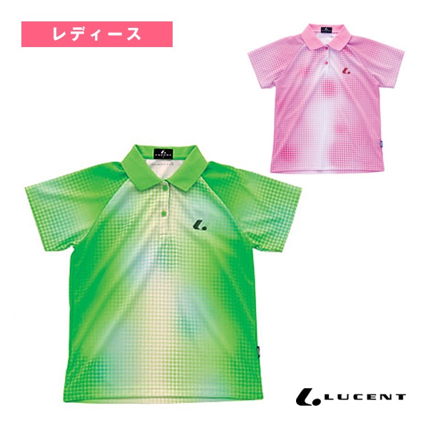[ルーセント テニスウェア（レディース）] ゲームシャツ レディース XLP-465