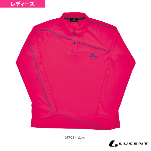 [ルーセント テニスウェア（レディース）] 長袖ポロシャツ レディース XLP-470