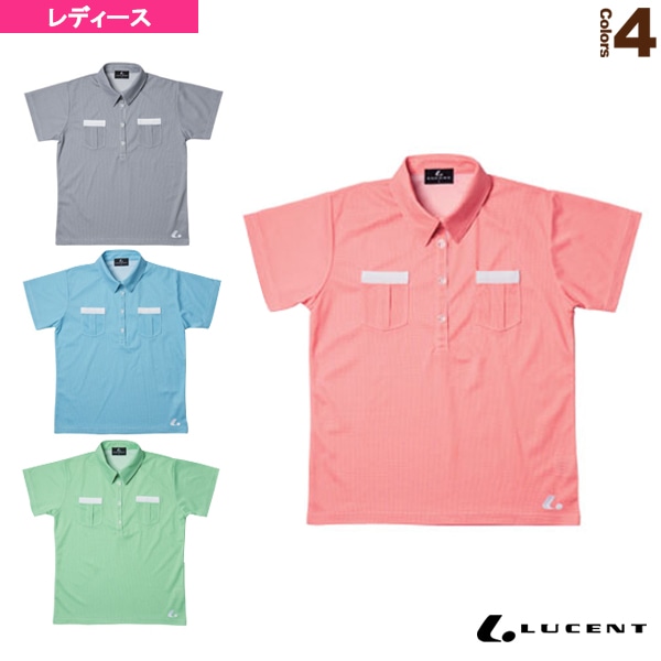 [ルーセント テニスウェア（レディース）] ゲームシャツ レディース XLP-471