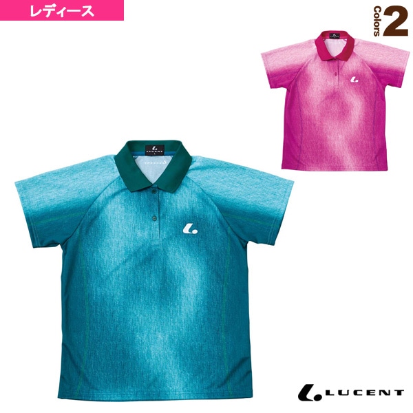 [ルーセント テニスウェア（レディース）] ゲームシャツ レディース XLP-474