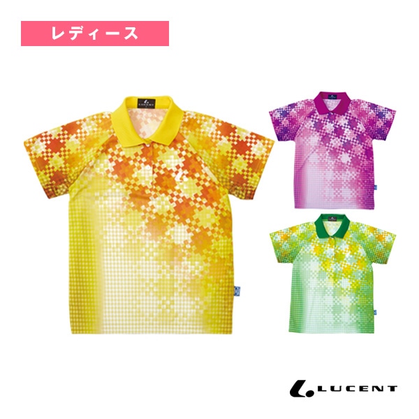 [ルーセント テニスウェア（レディース）] ゲームシャツ レディース XLP-479