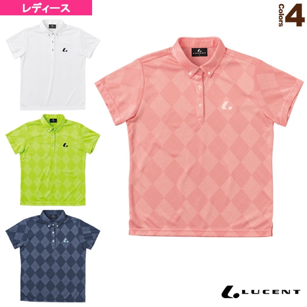 [ルーセント テニスウェア（レディース）] ゲームシャツ／レディース（XLP-499）