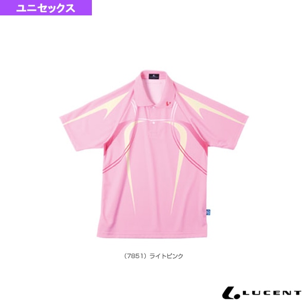 [ルーセント テニスウェア（メンズ/ユニ）] ゲームシャツ ユニセックス XLP-785