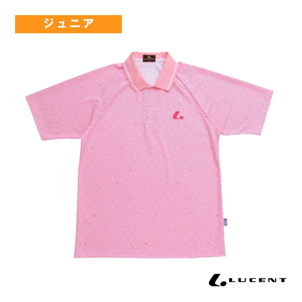 [ルーセント テニスウェア（ジュニア）] ゲームシャツ ジュニア XLP-795