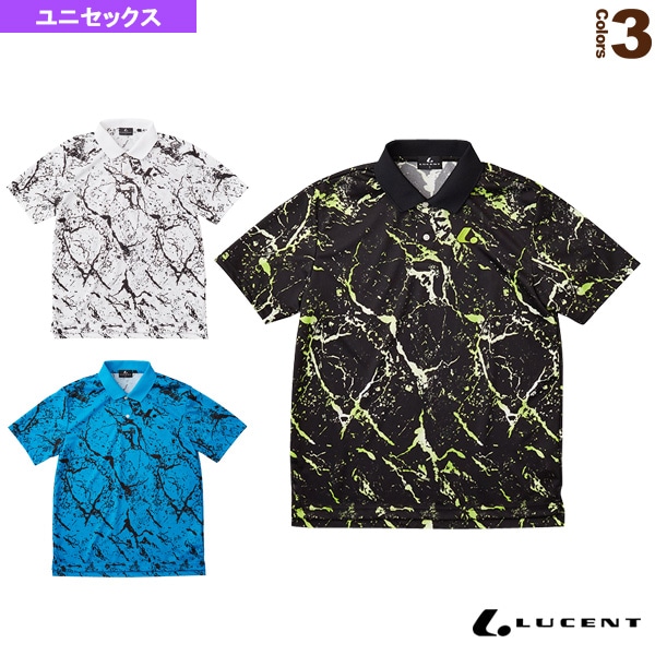 [ルーセント テニスウェア（メンズ/ユニ）] ゲームシャツ／ユニセックス（XLP-848）