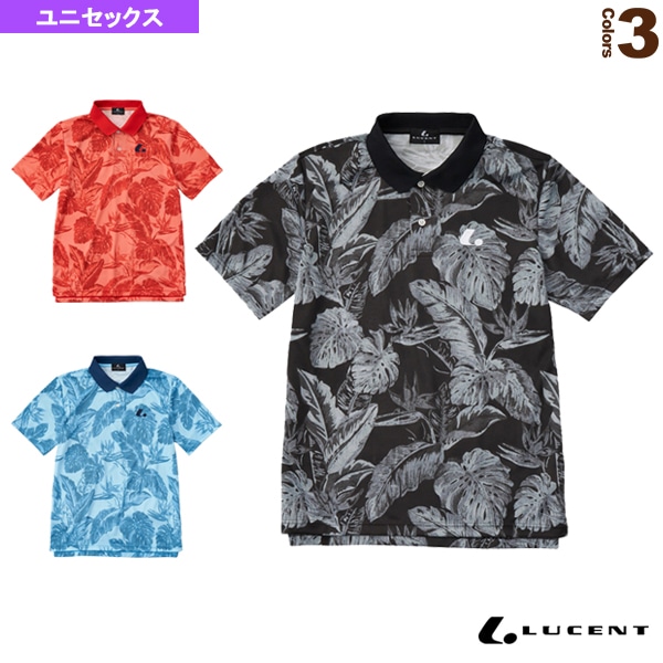 [ルーセント テニスウェア（メンズ/ユニ）] ゲームシャツ／ユニセックス（XLP-854）