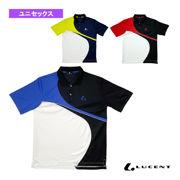 [ルーセント テニスウェア（メンズ/ユニ）] ゲームシャツ ユニセックス XLP-859