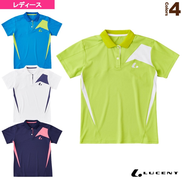 [ルーセント テニスウェア（レディース）] ゲームシャツ／レディース（XLP-901）