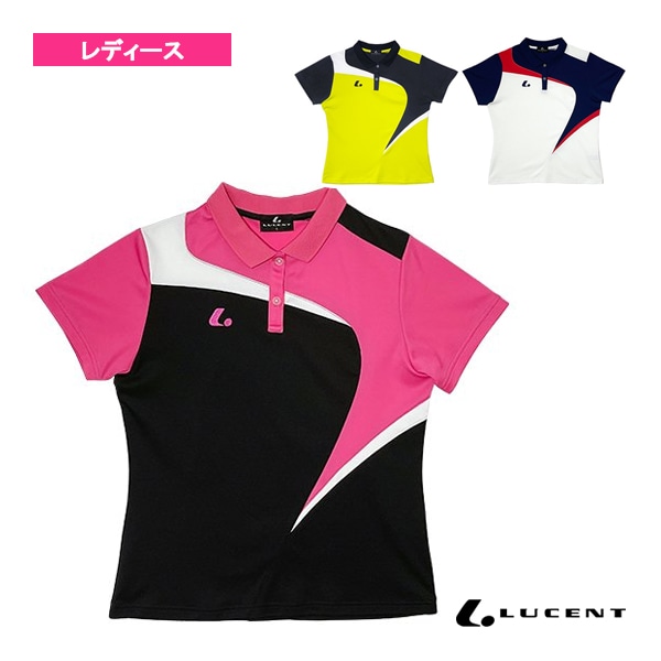 [ルーセント テニスウェア（レディース）] ゲームシャツ レディース XLP-907