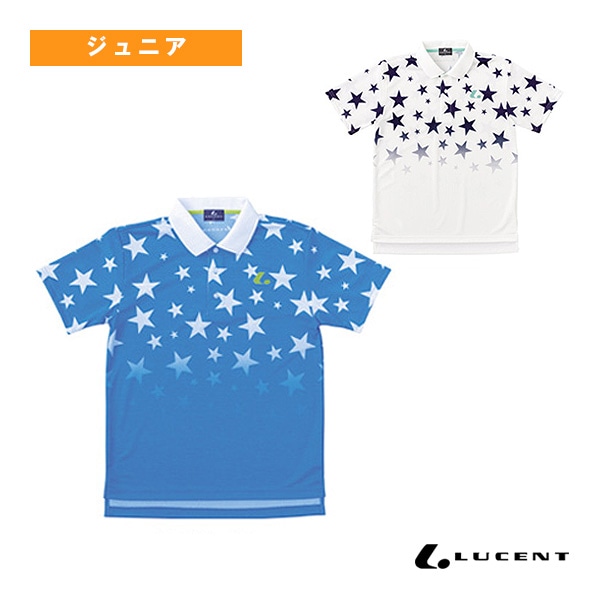 [ルーセント テニスウェア（ジュニア）] ゲームシャツ ジュニア XLP-829