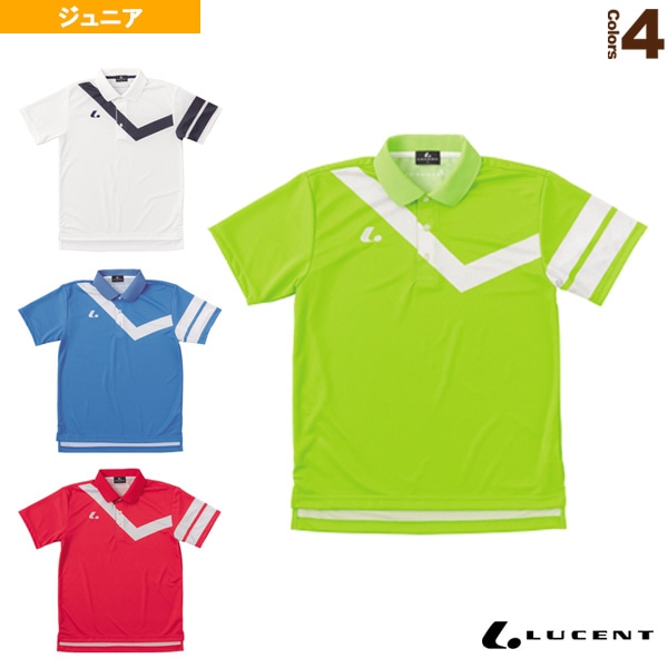 [ルーセント テニスウェア（ジュニア）] ゲームシャツ／ジュニア（XLP-831）