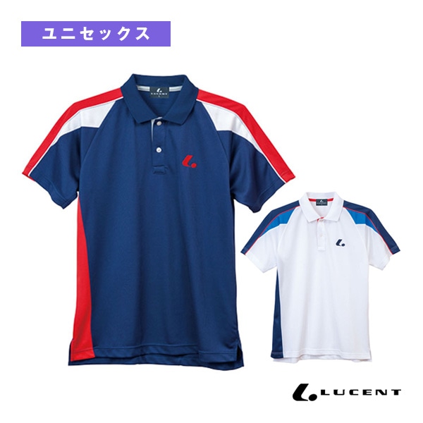 [ルーセント テニスウェア（メンズ/ユニ）] ゲームシャツ ユニセックス XLP-832