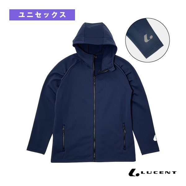 [ルーセント テニスウェア（メンズ/ユニ）] ウォームアップシャツ／ユニセックス（XLW-313）