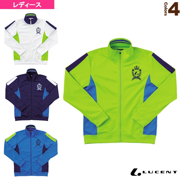 [ルーセント テニスウェア（レディース）] ウォームアップシャツ レディース XLW-632