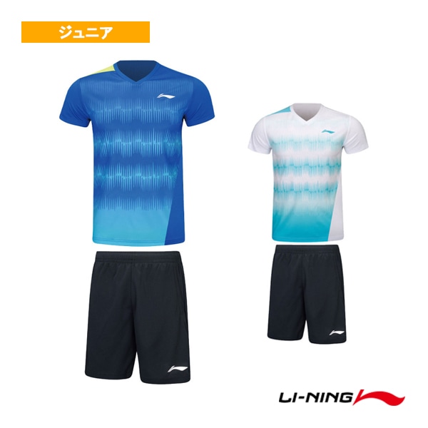 [リーニン バドミントンウェア（ジュニア）] ゲームウェア上下セット ジュニア AATT016
