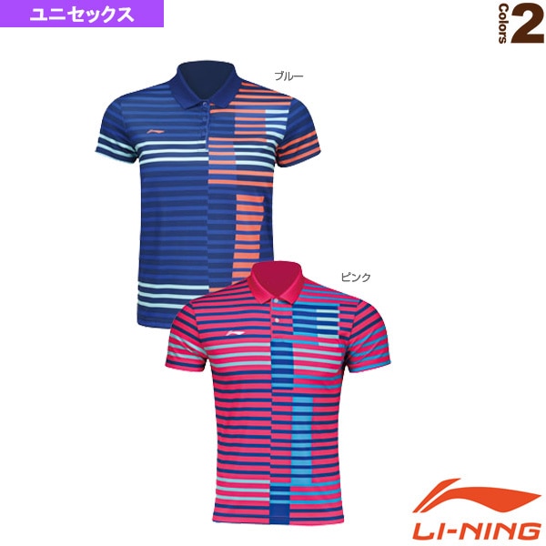 [リーニン テニス・バドミントンウェア（メンズ/ユニ）] 中国ナショナルチームゲームシャツ／ユニセックス（AAYL033）