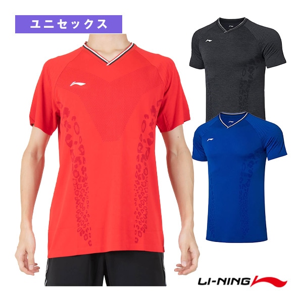 [リーニン バドミントンウェア（メンズ/ユニ）] ゲームシャツ ユニセックス AAYP279