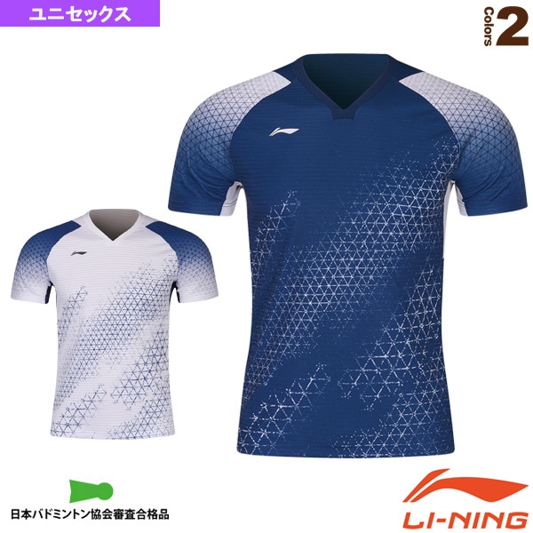 [リーニン バドミントンウェア（メンズ/ユニ）] ゲームシャツ ユニセックス AAYQ011