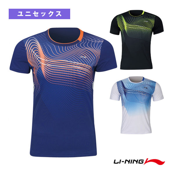 [リーニン テニス・バドミントンウェア（メンズ/ユニ）] 中国ナショナルチームゲームシャツ／ユニセックス（AAYQ087）