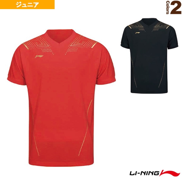 [リーニン バドミントンウェア（ジュニア）] ゲームシャツ／ジュニア（AAYQ136）