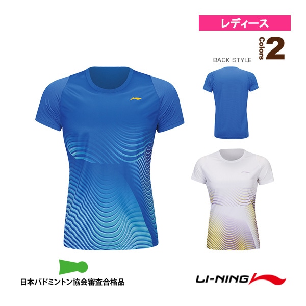 [リーニン バドミントンウェア（レディース）] ゲームシャツ レディース AAYS060
