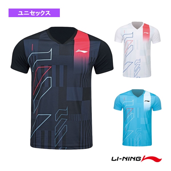 [リーニン バドミントンウェア（メンズ/ユニ）] ゲームシャツ ユニセックス AAYT061