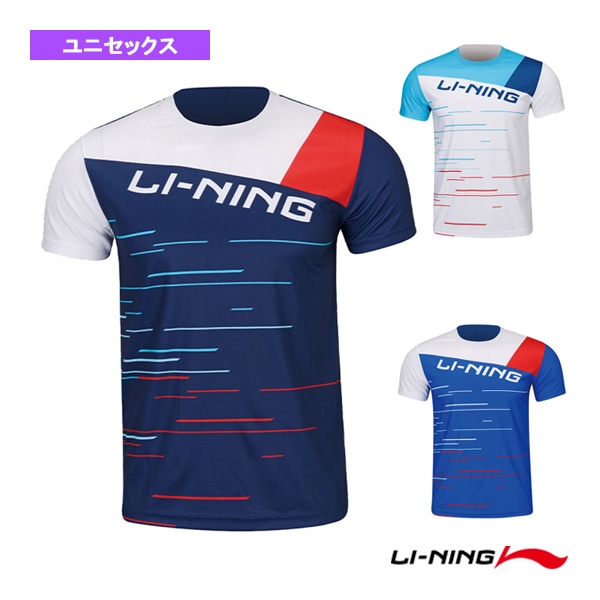 [リーニン バドミントンウェア（メンズ/ユニ）] トレーニングTシャツ／ユニセックス（AAYT069）
