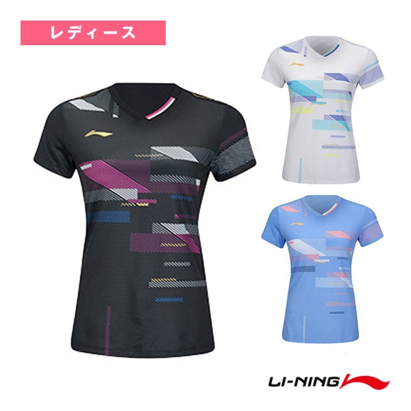 [リーニン バドミントンウェア（レディース）] ゲームシャツ レディース AAYV022