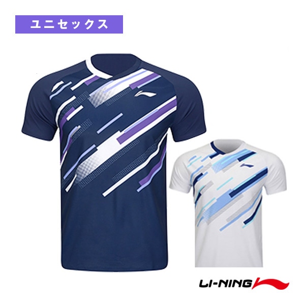 [リーニン バドミントンウェア（メンズ/ユニ）] ゲームシャツ ユニセックス AAYV033