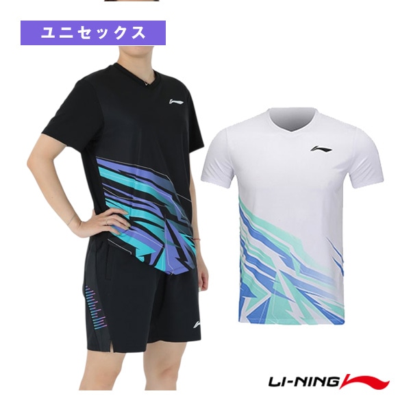 [リーニン バドミントンウェア（メンズ/ユニ）] ゲームシャツ ユニセックス AAYV183
