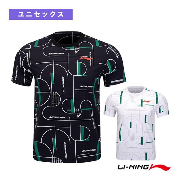 [リーニン バドミントンウェア（メンズ/ユニ）] トレーニングTシャツ ユニセックス AHSU459
