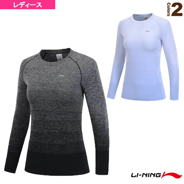 [リーニン バドミントンウェア（レディース）] トレーニングTシャツ／長袖／レディース（ATLP032）