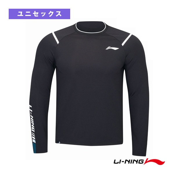 [リーニン バドミントンウェア（メンズ/ユニ）] トレーニングTシャツ 長袖 ユニセックス ATLU179