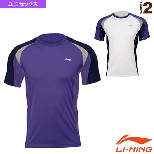 [リーニン テニス・バドミントンウェア（メンズ/ユニ）] 半袖シャツ／ユニセックス（ATSK055）