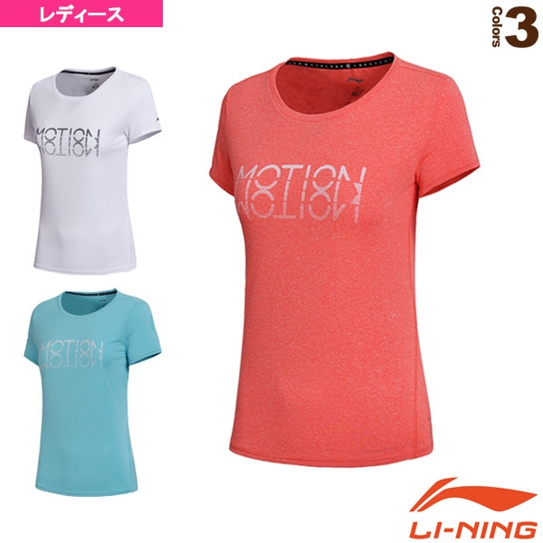 [リーニン バドミントンウェア（レディース）] トレーニングTシャツ レディース ATSN042