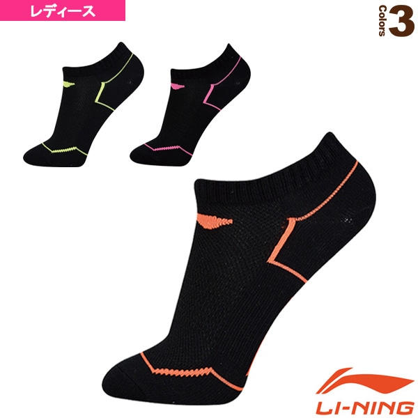 [リーニン バドミントンウェア（レディース）] アンクルソックス レディース AWSN306