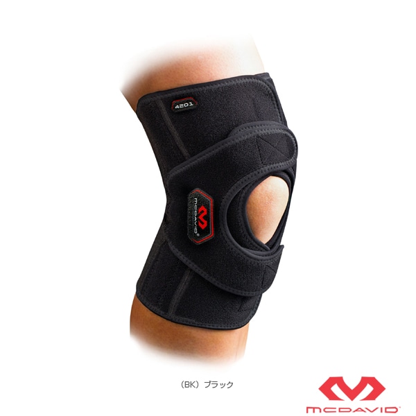 [マクダビッド オールスポーツサポーターケア商品] ダブルニーラップ DS ヒザ用 左右兼用 ミドルサポート M4201