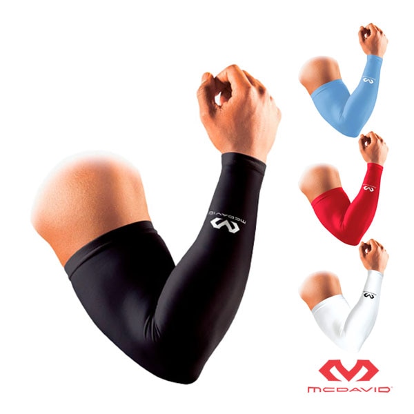 [マクダビッド オールスポーツサポーターケア商品] パワーアームスリーブ 2本入 M6566