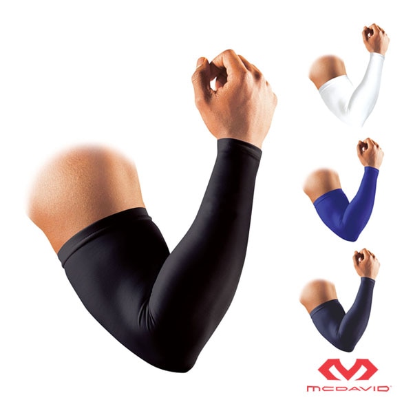 [マクダビッド オールスポーツサポーターケア商品] パワーアームスリーブ 1本入 ロゴなし M656N