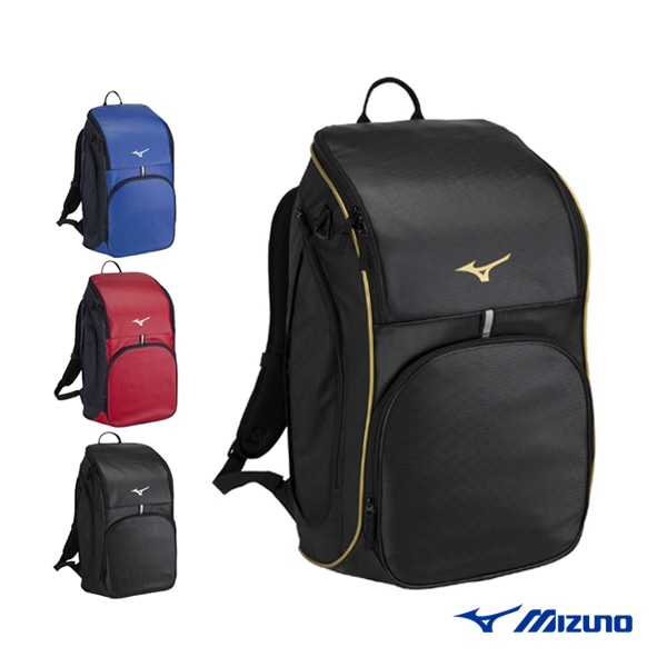 [ミズノ オールスポーツバッグ] チームバックパック40L合皮 33JD3108
