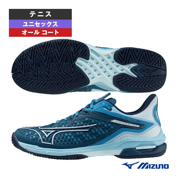 [ミズノ テニスシューズ] ウエーブエクシードツアー6 AC／WAVE EXCEED TOUR 6 AC／ユニセックス（61GA2470）