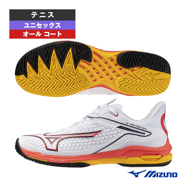 [ミズノ テニスシューズ] ウエーブエクシードツアー6 WAVE EXCEED TOUR 6 オールコート ユニセックス 61GA2470