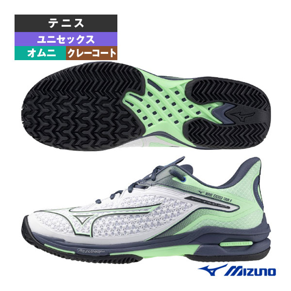 [ミズノ テニスシューズ] ウエーブエクシードツアー6 WAVE EXCEED TOUR6 オムニクレーコート ユニセックス 61GB2472
