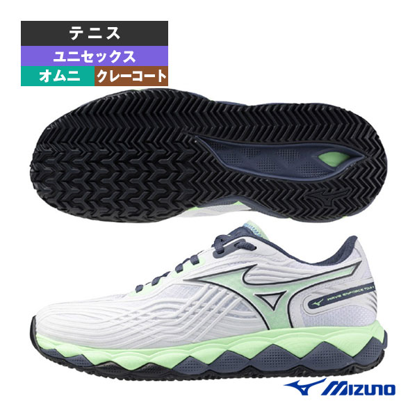 [ミズノ テニスシューズ] ウエーブエンフォースツアー2 WAVE ENFORCE TOUR 2 オムニクレーコート ユニセックス 61GB2502