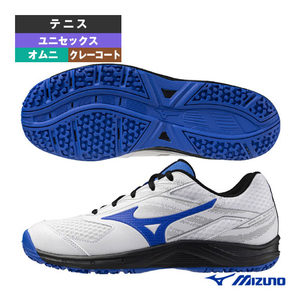 [ミズノ テニスシューズ] ブレイクショット5ワイド BREAK SHOT 5 WIDE オムニクレーコート ユニセックス 61GB2541