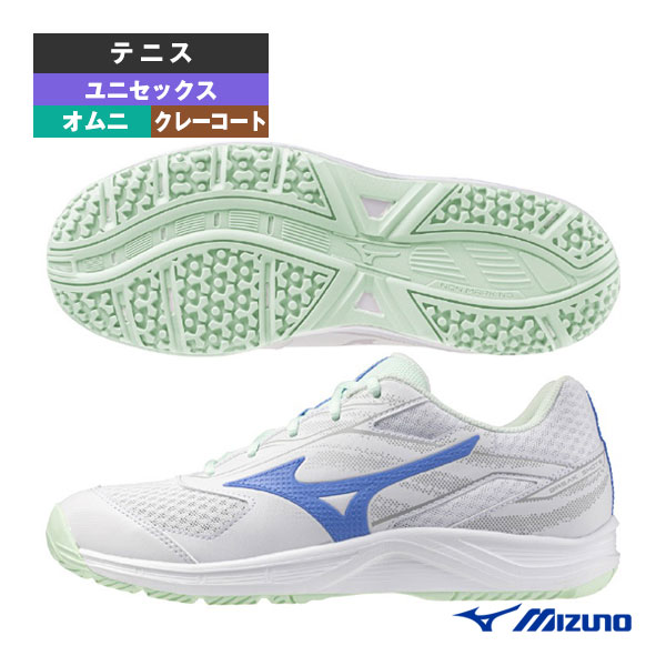 [ミズノ テニスシューズ] ブレイクショット5ワイド BREAK SHOT 5 WIDE オムニクレーコート ユニセックス 61GB2541
