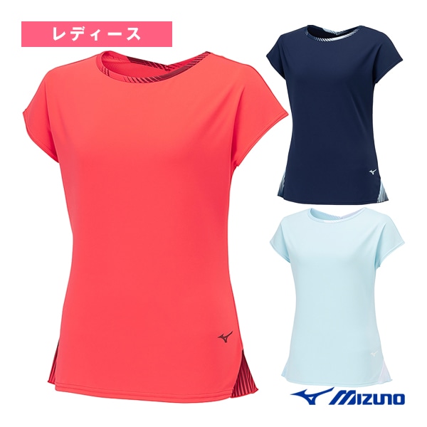 [ミズノ テニスウェア（レディース）] ゲームシャツ レディース 62JAB206