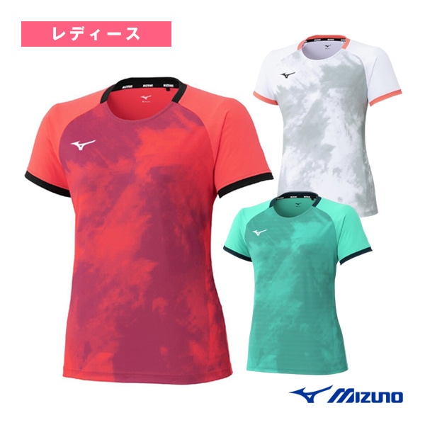 [ミズノ テニスウェア（レディース）] ゲームシャツ レディース 62JAC211