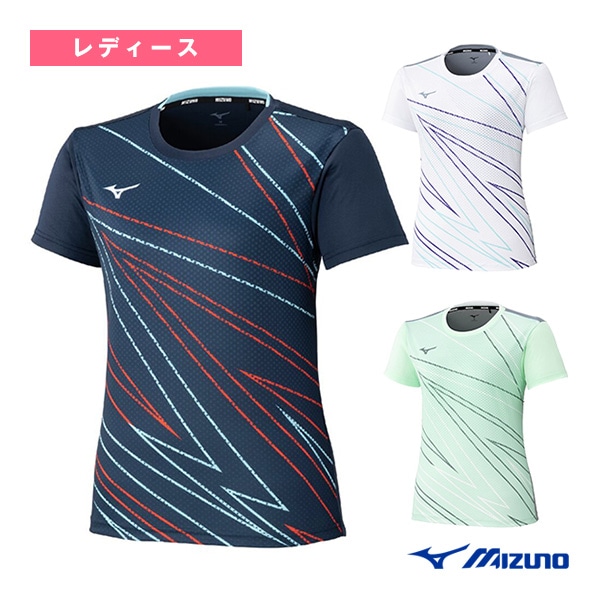 [ミズノ テニスウェア（レディース）] ゲームシャツ レディース 62JAC213